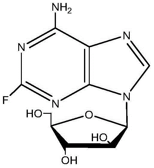 Preparation method for 9-beta-D-arabinofuranosyl-2-fluoroadenine-5'-phosphate