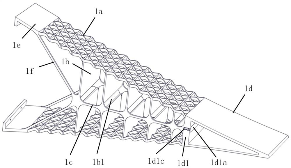 Honeycomb supporting structure comprising flexible skin and preparation method of flexible skin