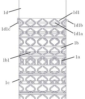 Honeycomb supporting structure comprising flexible skin and preparation method of flexible skin