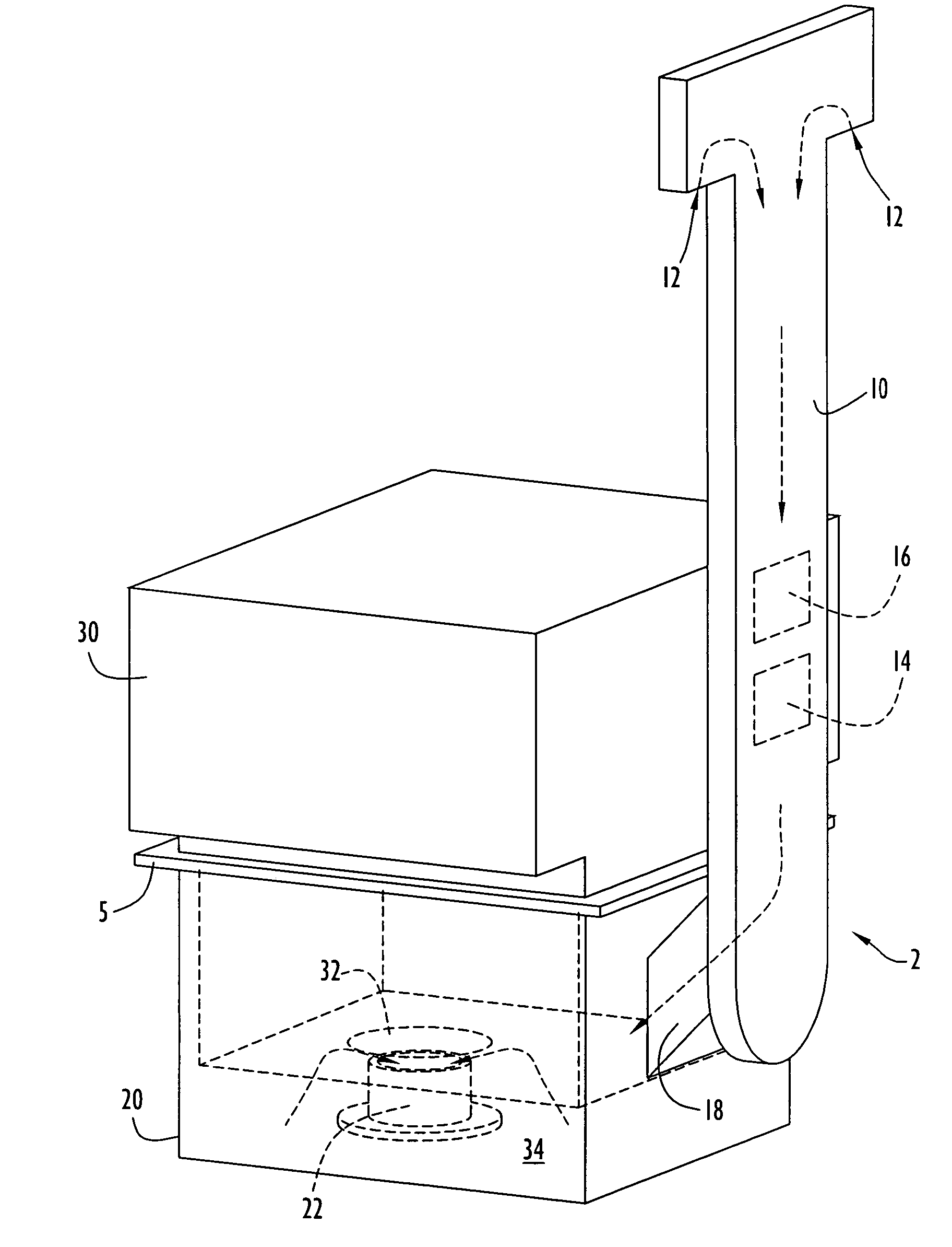 Dust mitigation and surface cleaning system for maintaining a surface free from dust and other materials