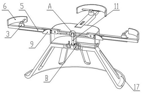 Multi-rotor unmanned aerial vehicle convenient to assemble, disassemble and store