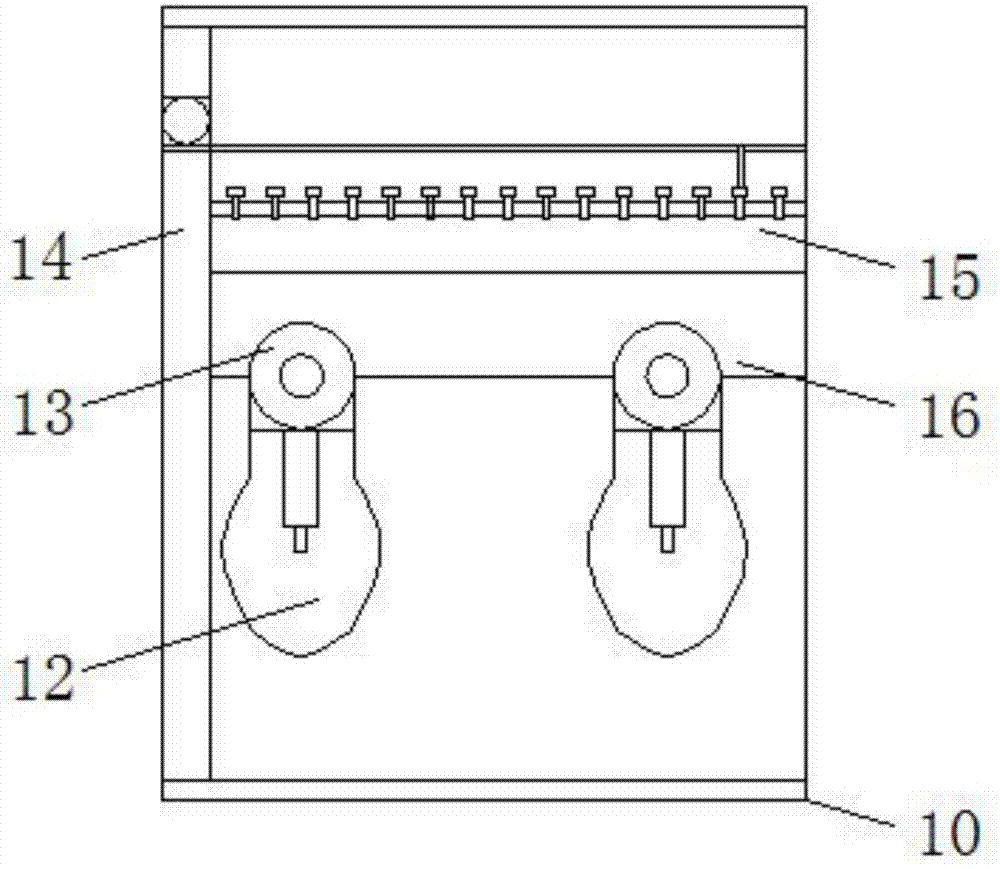 Docking partition column for station docking desk