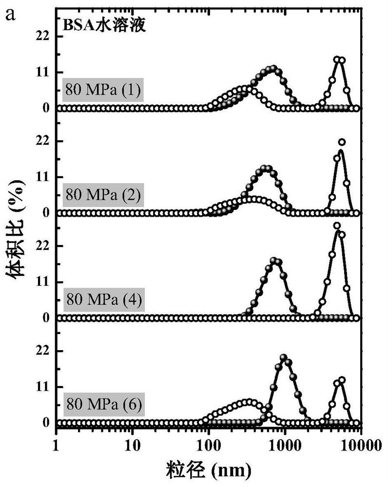 Method for synergistically and efficiently preparing protein-based nano-emulsion by taking polyhydroxy alcohol as molecular chaperone and prepared protein-based nano-emulsion