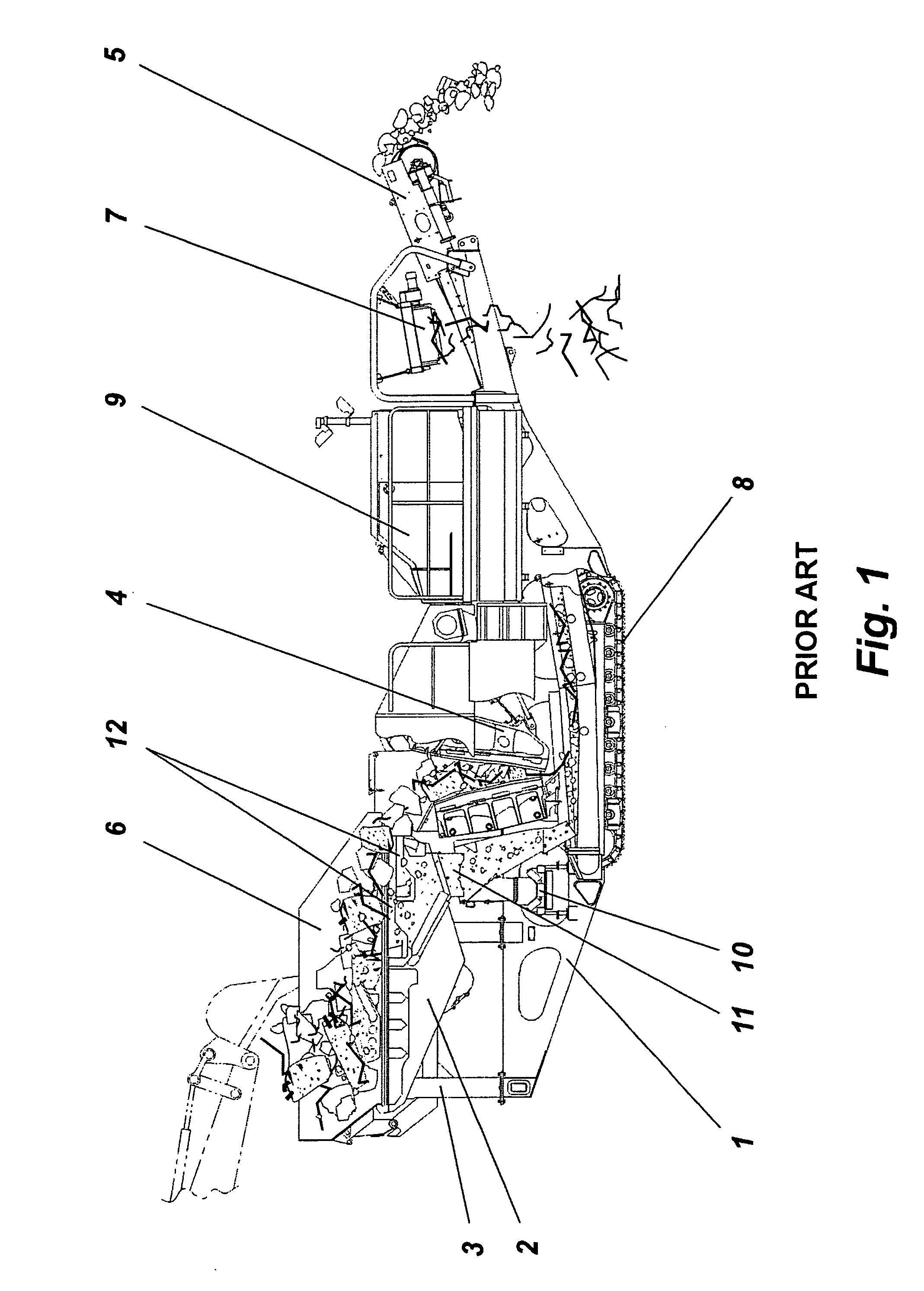 Feeder hopper, a method for locking the walls of a feeder hopper and a locking means