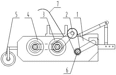 Double-barrel Straight Straw Returning Machine