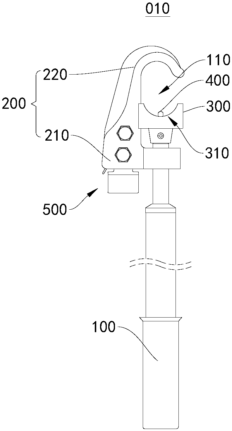 Grounding wire rod