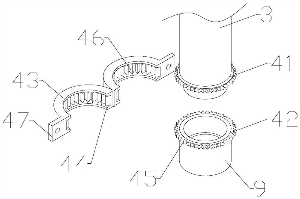 An improved fountain water pump drainage device