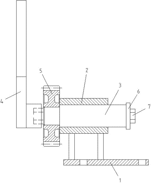 Manual barring device