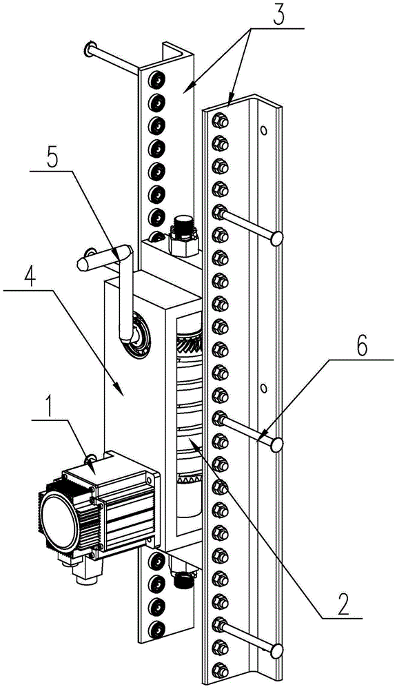 Anti-falling climbing mechanism