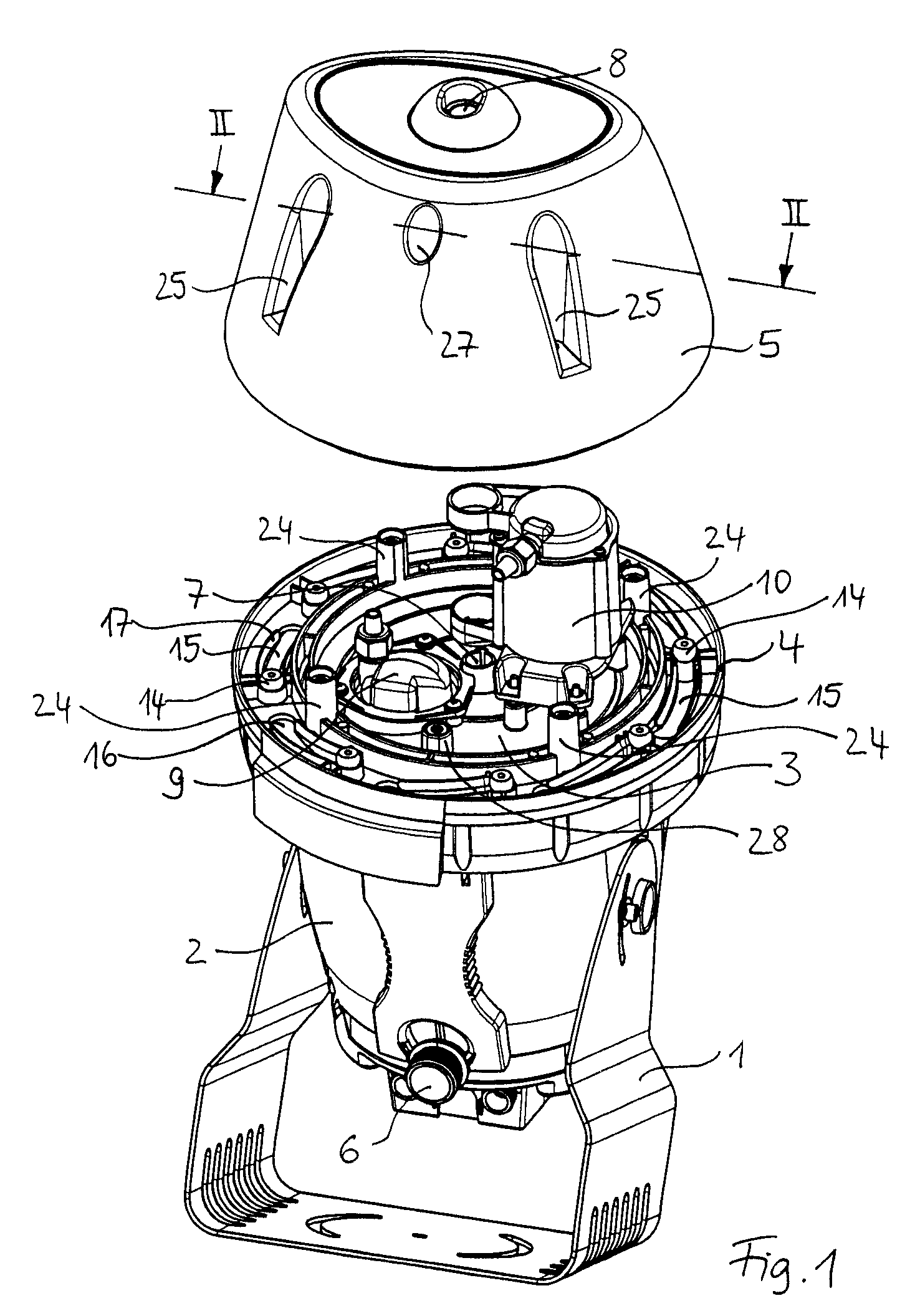 Pressurized water container