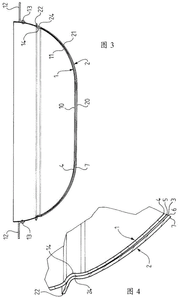 Cooking device with double wall