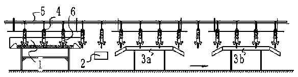 Poultry segmental coma-inducing slaughtering method and equipment using same