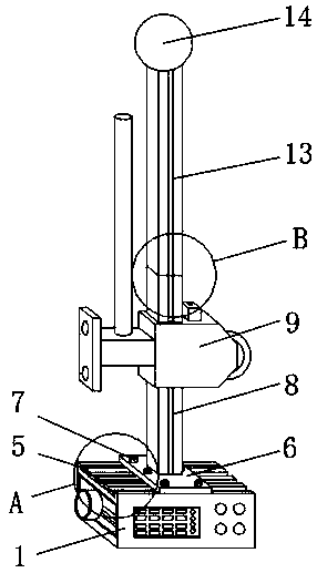 Precision positioning device of manipulator for L-shaped high-pressure pipe joint feeding