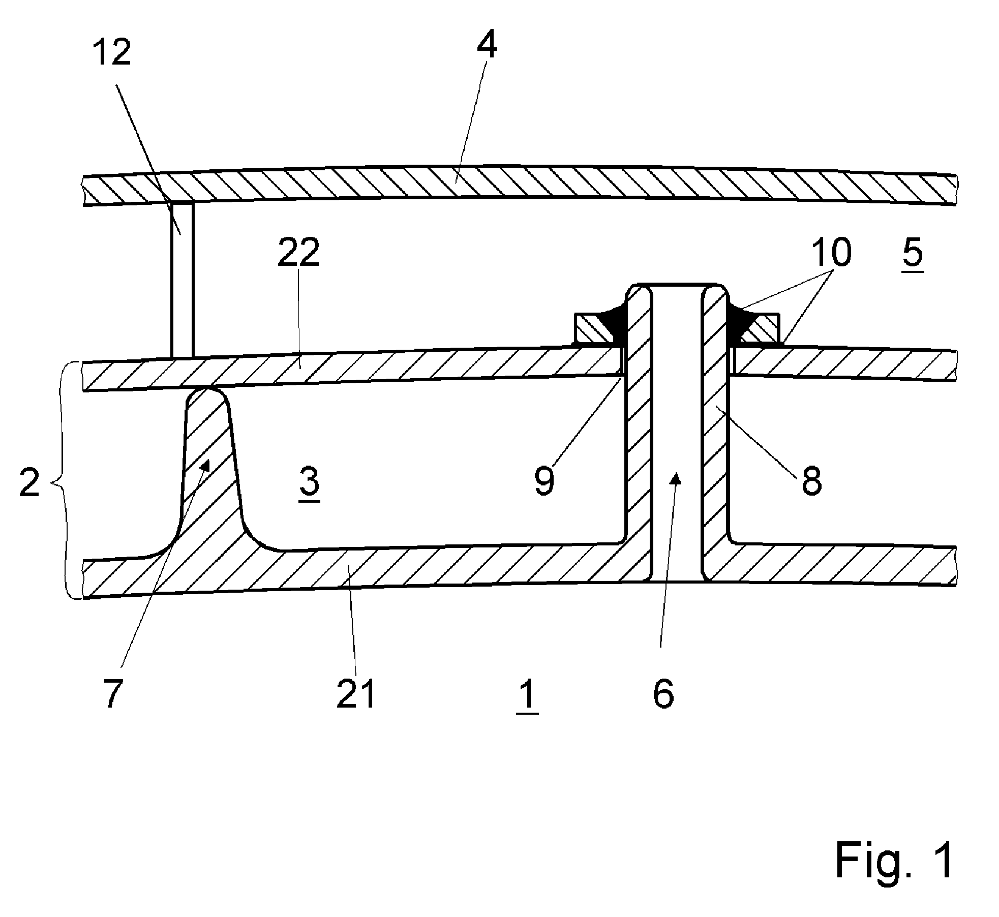 Damping arrangement for reducing combustion-chamber pulsation in a gas turbine system