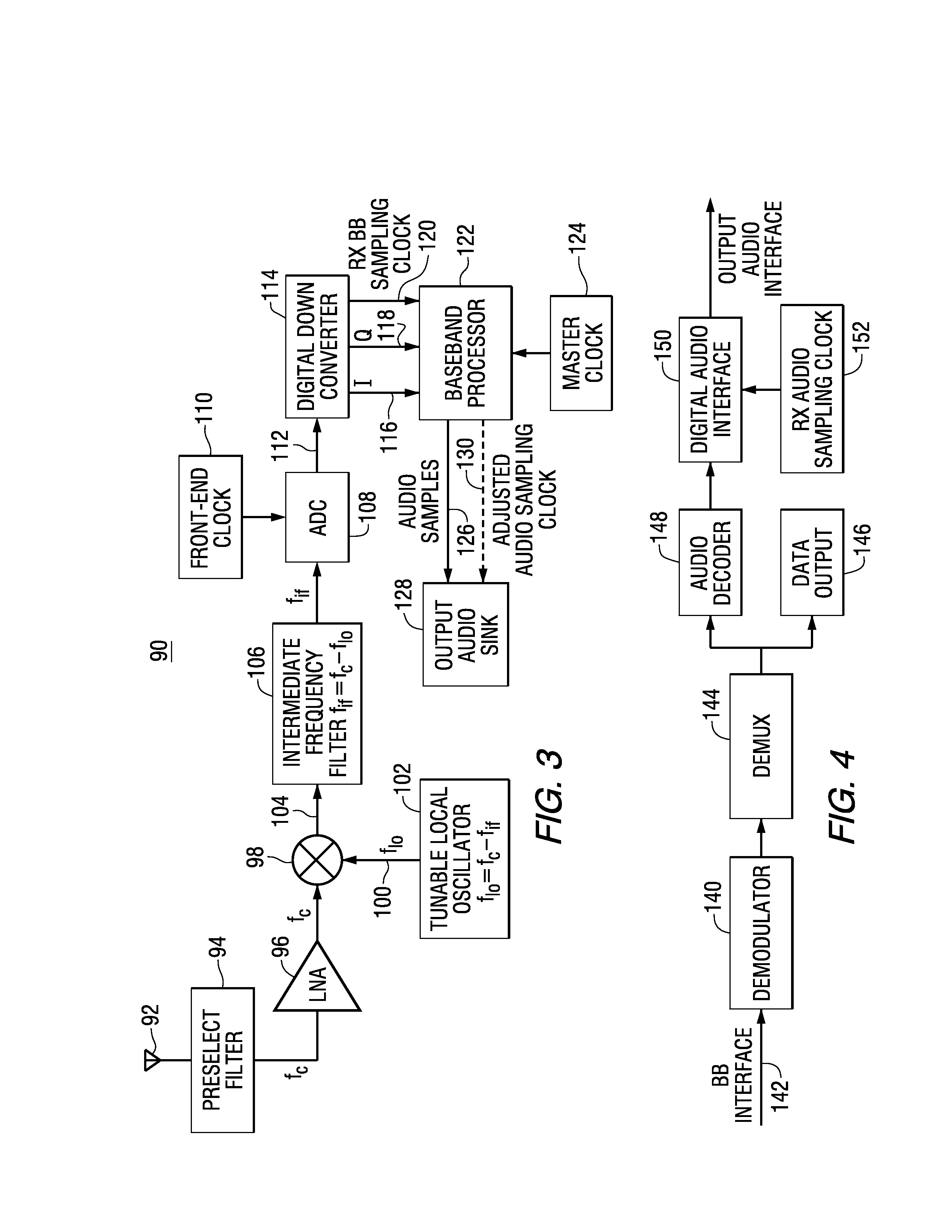 System and method for synchronous processing of analog and digital pathways in a digital radio receiver