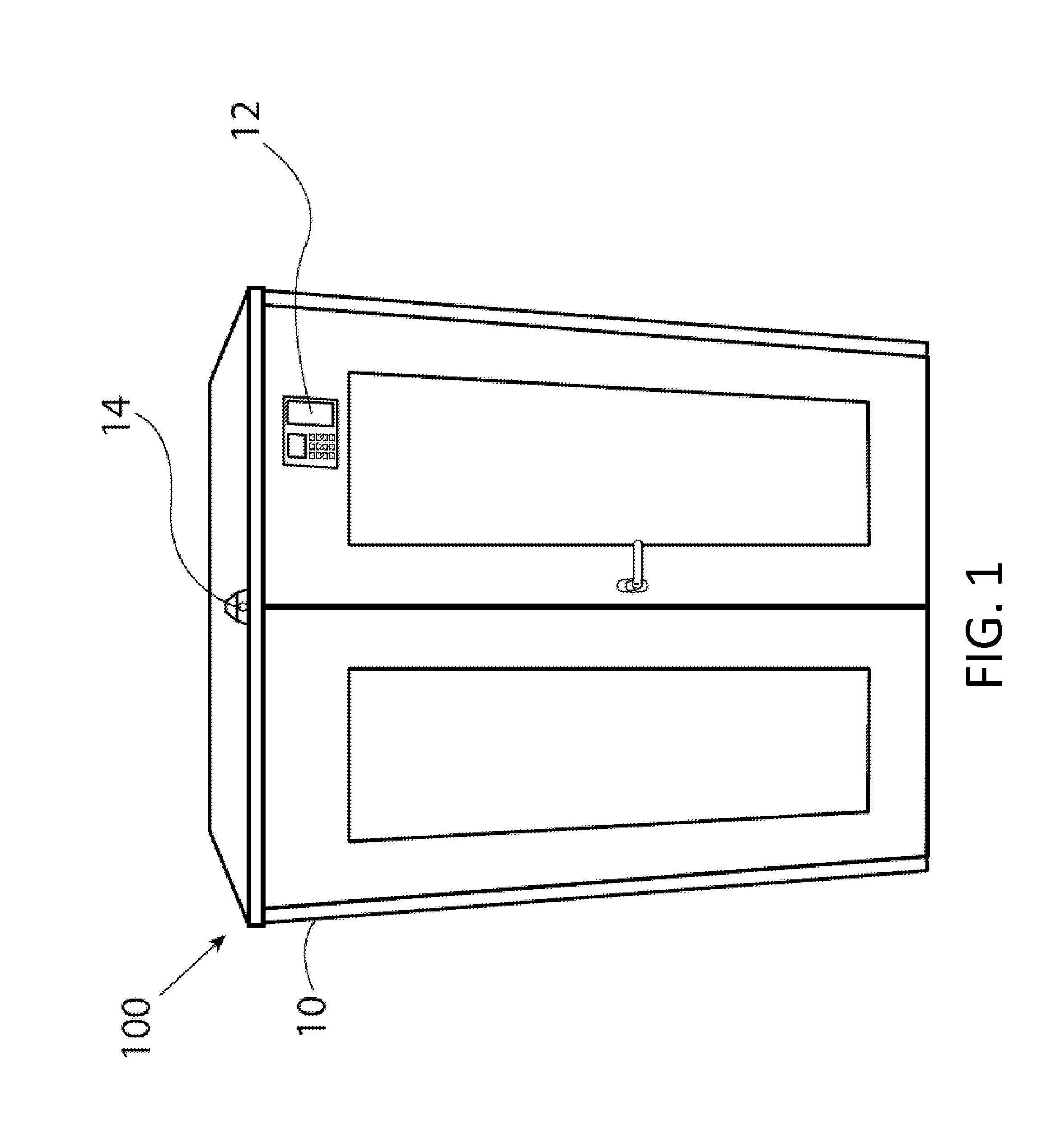 Storage container with inventory control