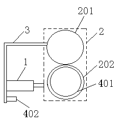 Roller drive system of textile machinery