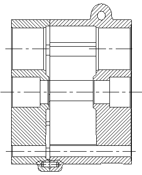 Machining method for double cylinder bodies of automobile air-conditioning compressor