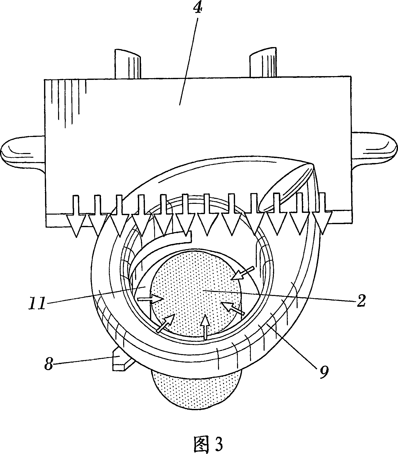 Method and device for evaporation of volatile substances