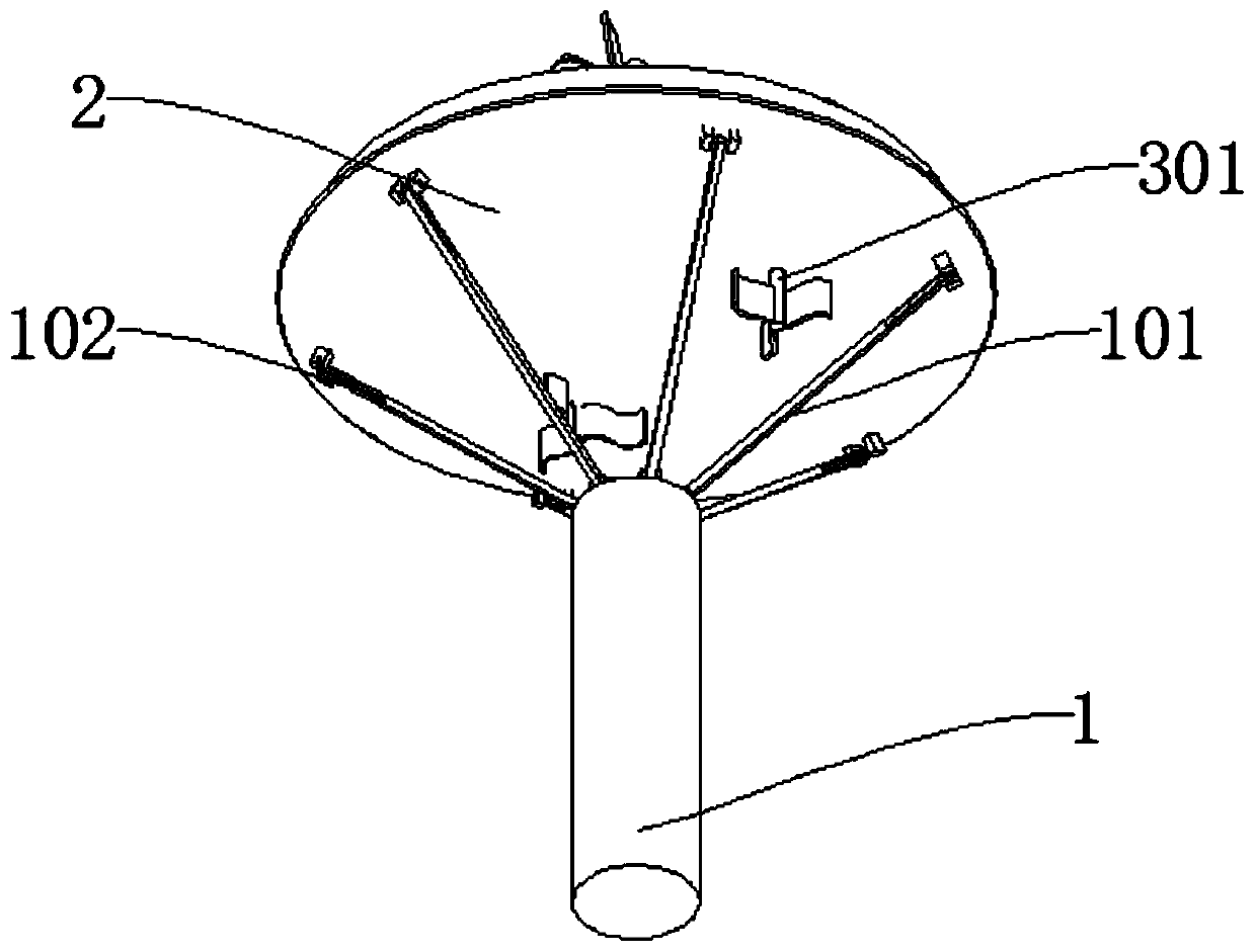 Multi-energy utilization landscape lamp for lakes and rivers, and installation method