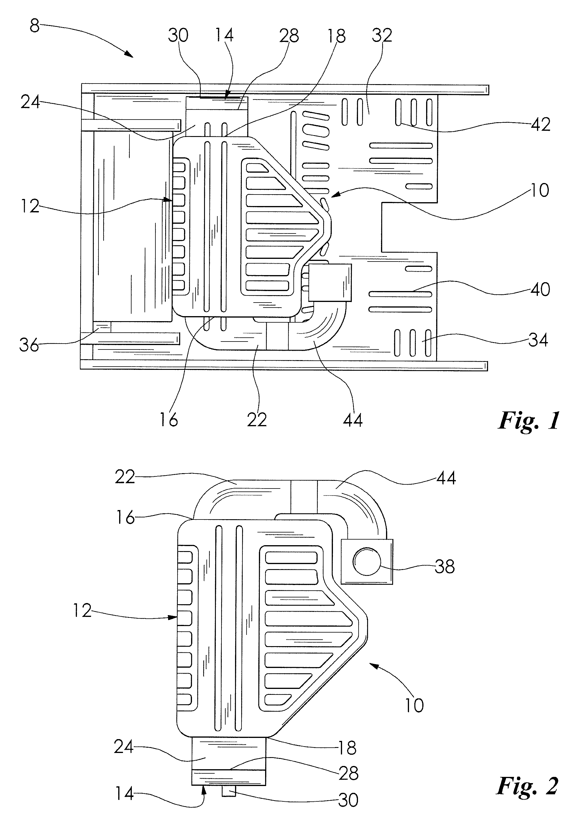 High voltage battery with a pulling ventilator in a fuel cell vehicle