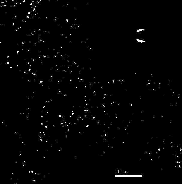 Method for preparing nano cobalt ferrite