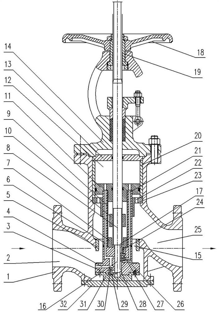 A kind of shut-off valve for pipeline