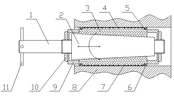 Lathe tailstock hole grinding fixture