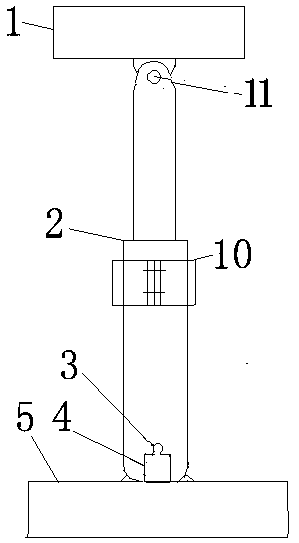 Unit type constant-resistance elastic yielding anti-impact hydraulic support and working method thereof