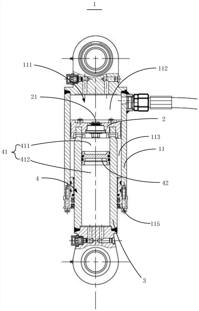 Hydraulic suspension system and vehicle