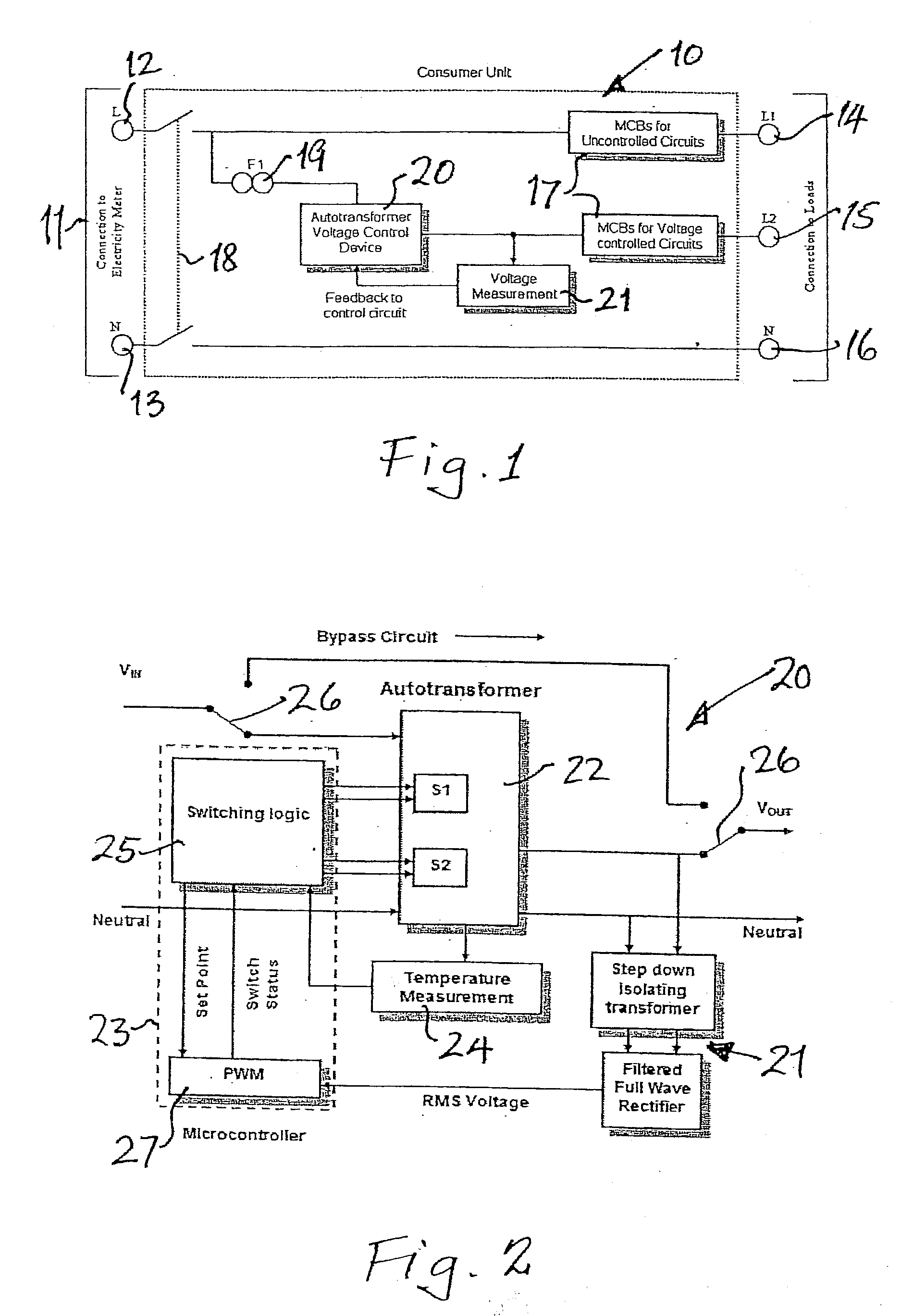 Voltage regulation device