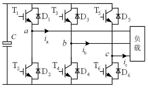 On-line detection device and detection method for open-circuit fault of power tubes of inverter