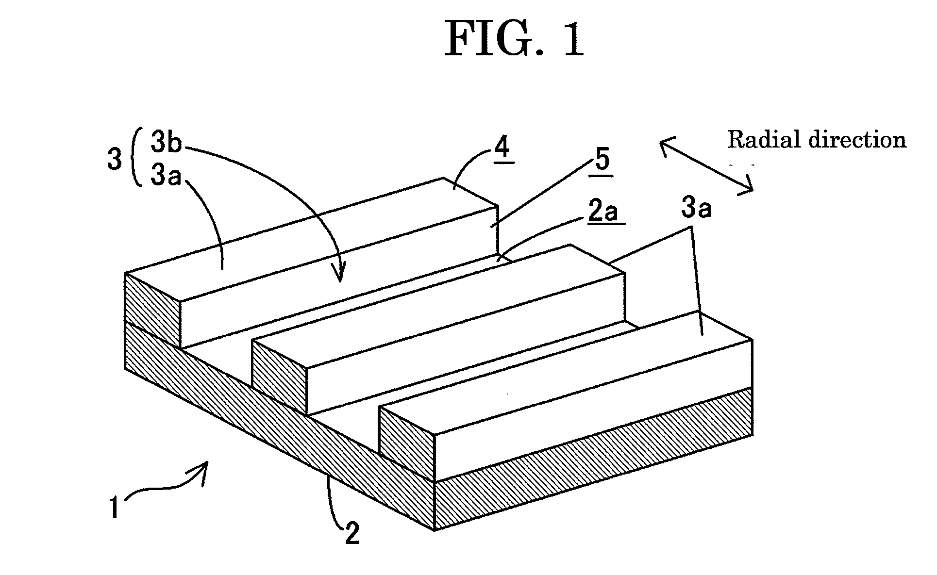 Mold structure, imprinting method using the same, magnetic recording medium and production method thereof