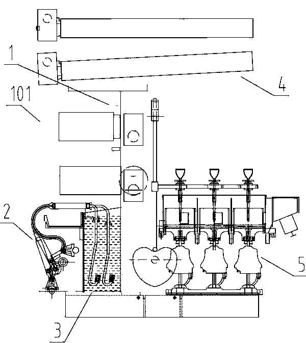 Spinning process of high-speed spinning machine with novel single-spindle passive winding device