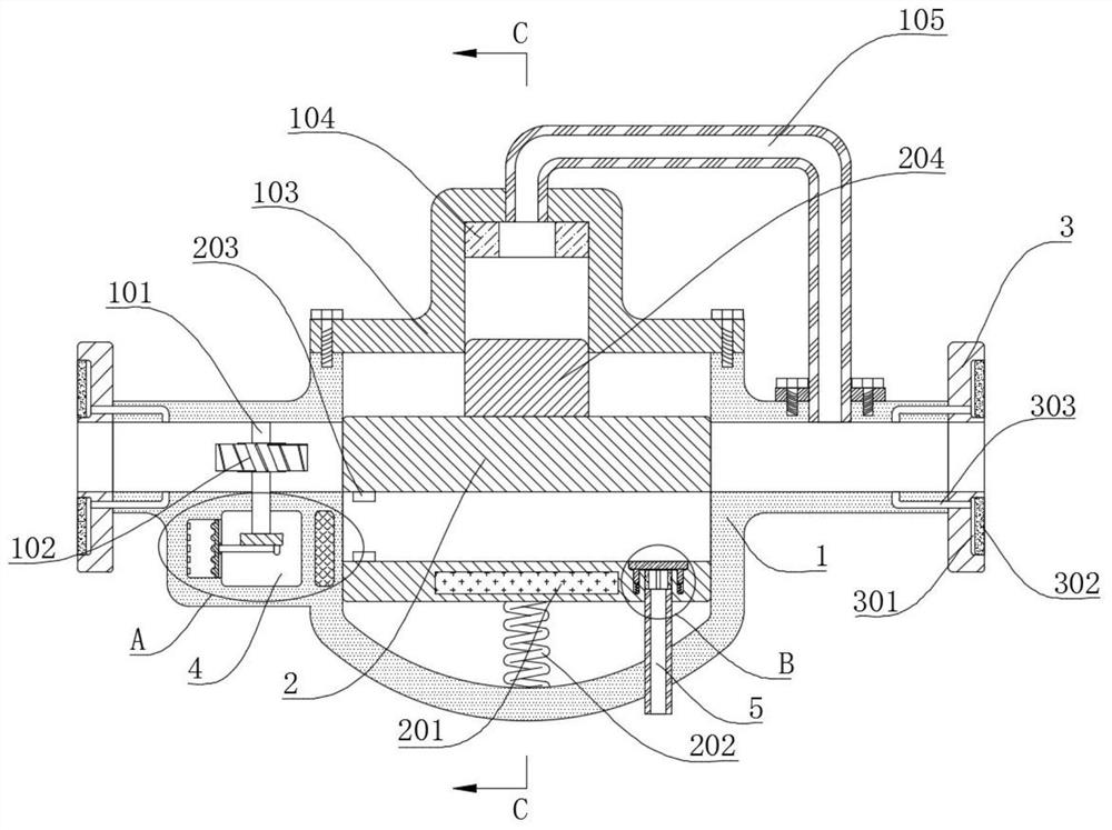 High-precision pressure reducing valve for medical gas