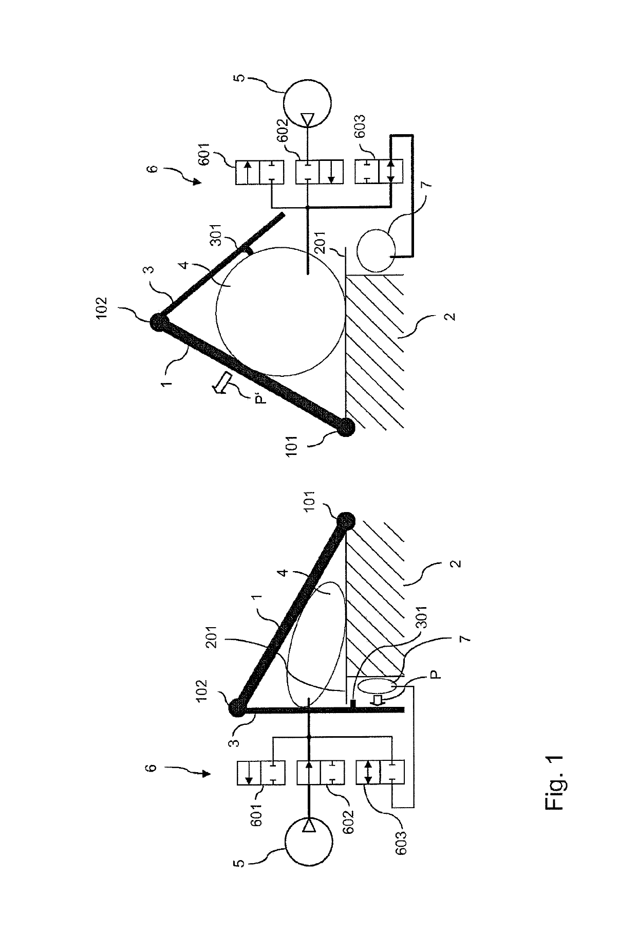 Device for pneumatically adjusting a seat in a transport means, in particular a motor vehicle