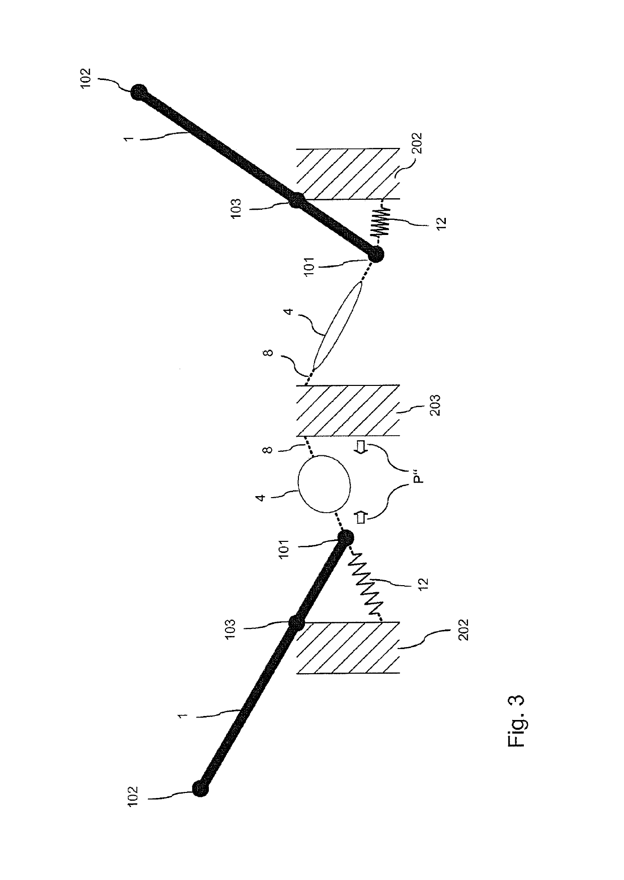 Device for pneumatically adjusting a seat in a transport means, in particular a motor vehicle