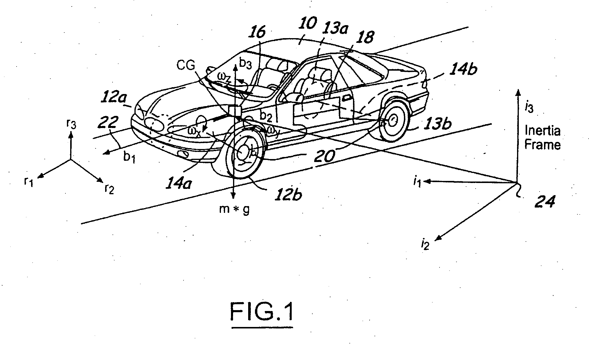 System and method for controlling a safety system of a vehicle in response to conditions sensed by tire sensors related applications