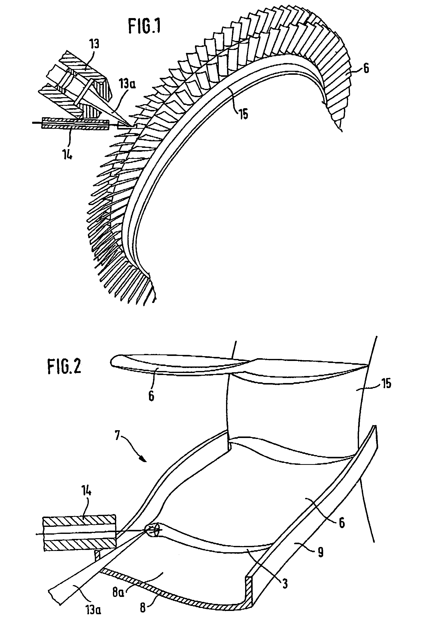 Method for the restoration of damaged areal components
