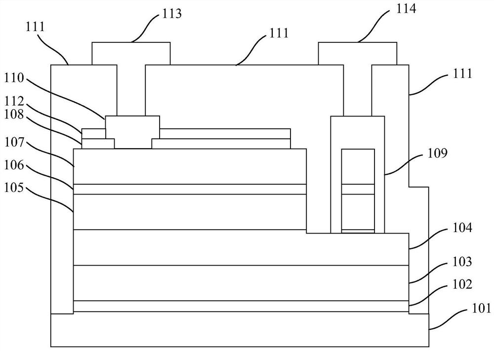 LED chip, display screen module and display screen