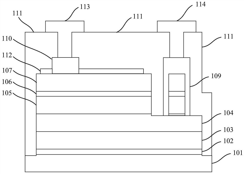 LED chip, display screen module and display screen