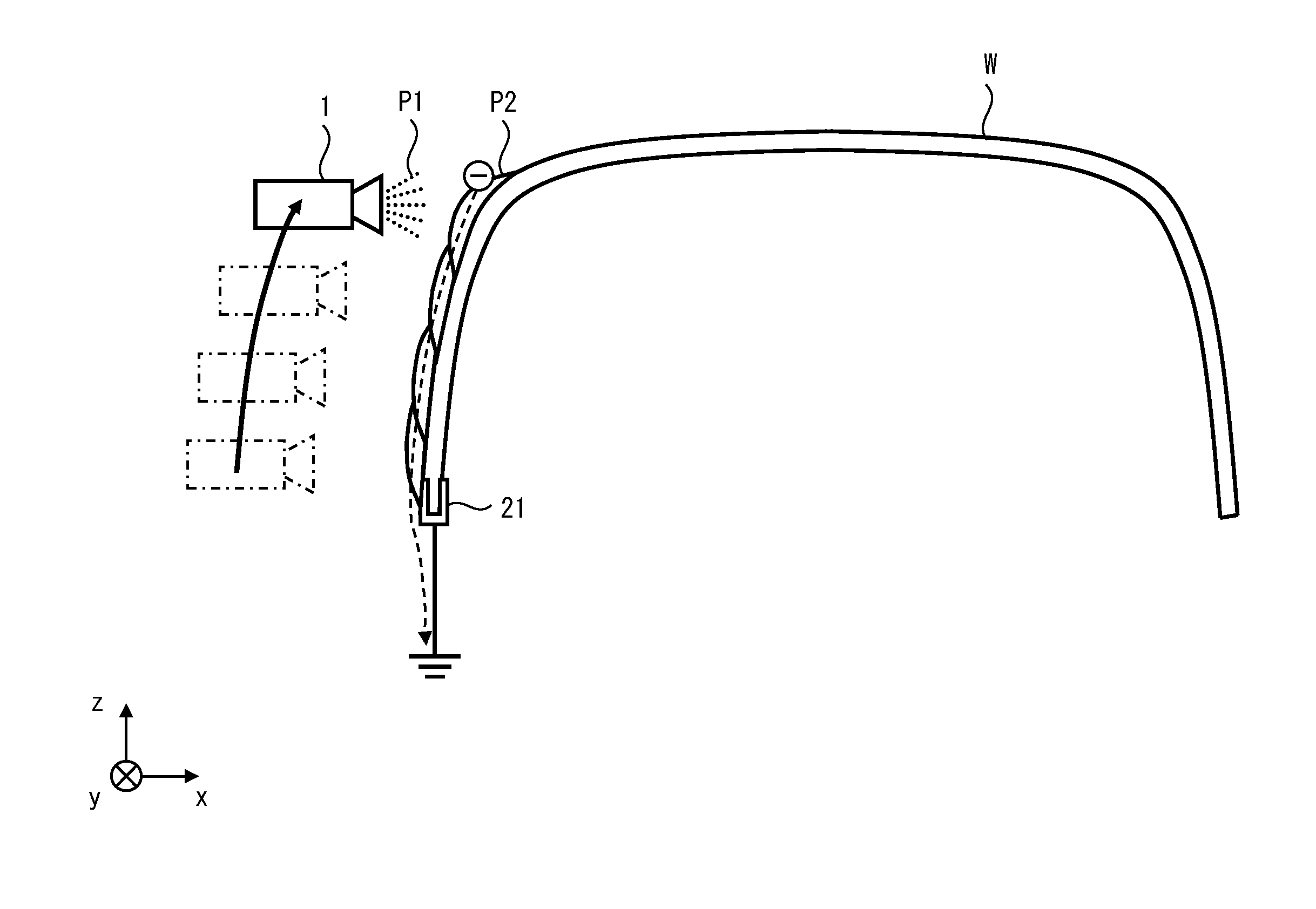 Electrostatic painting method