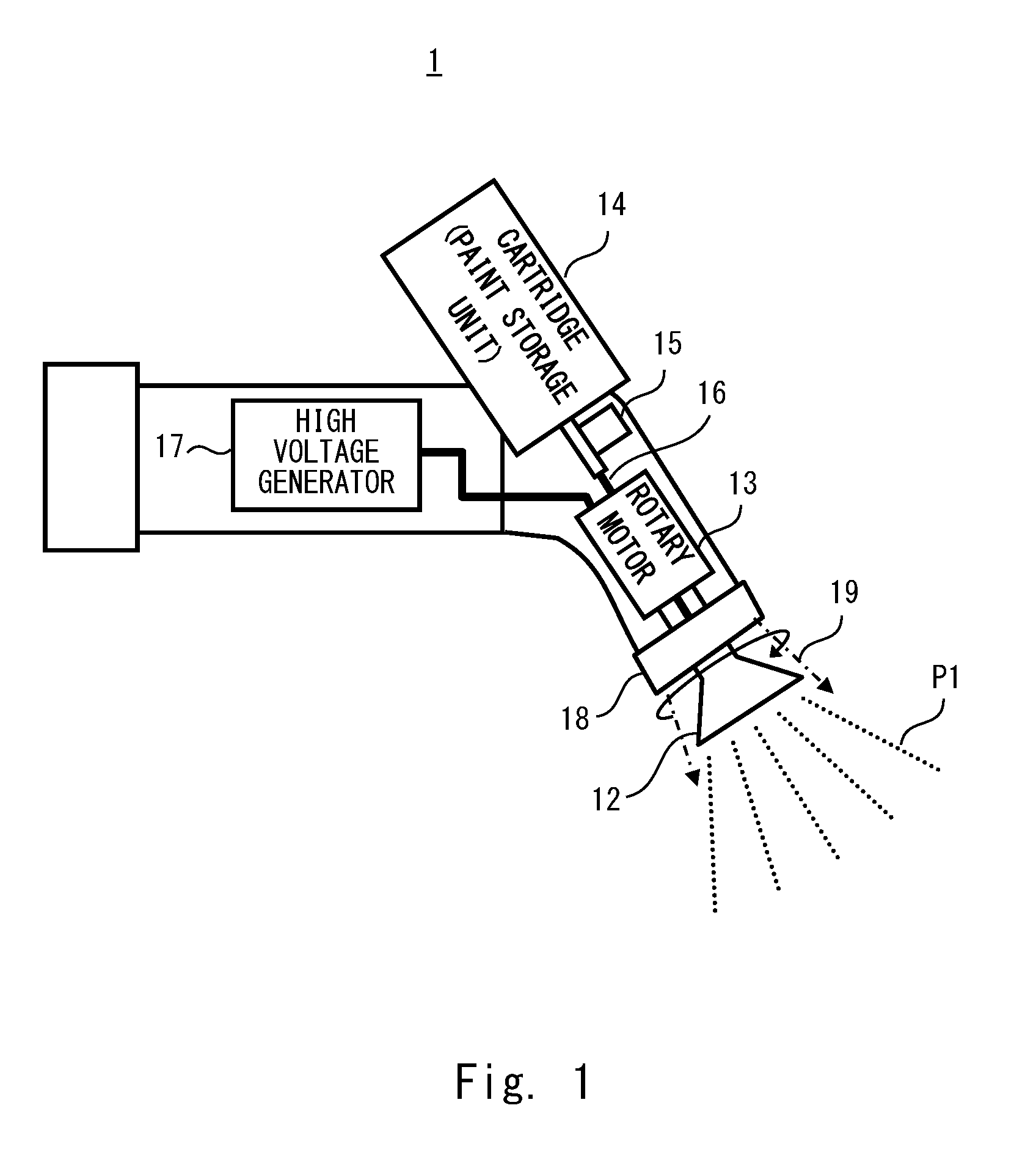 Electrostatic painting method