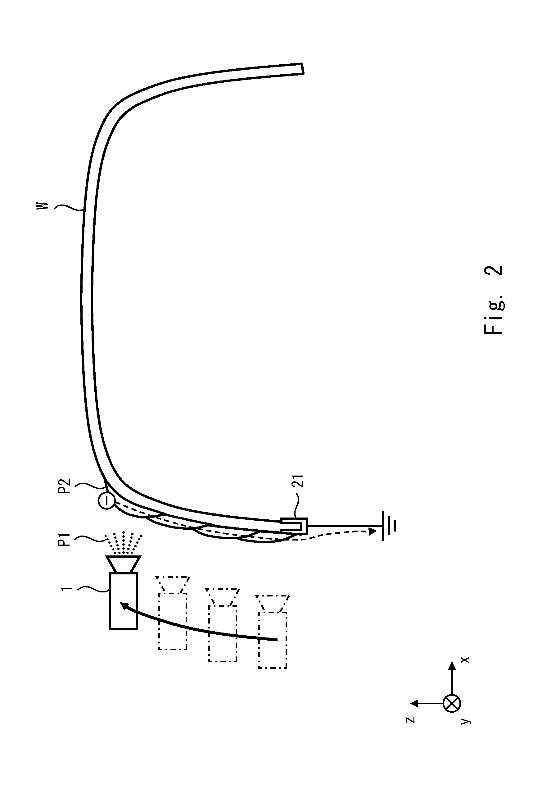 Electrostatic painting method