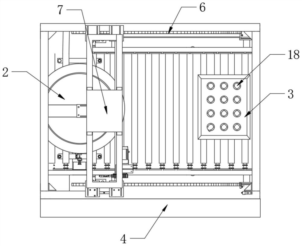 An integrated system of automatic loading and unloading robots for injection molding