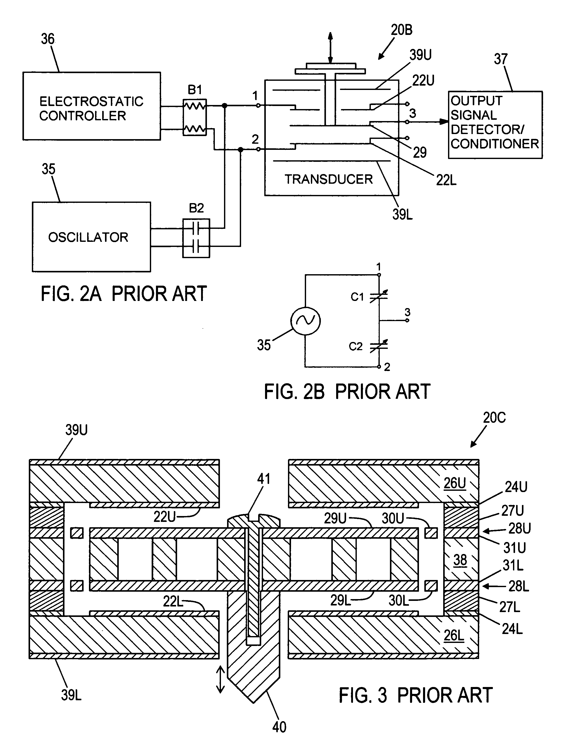 Multi-layer capacitive transducer