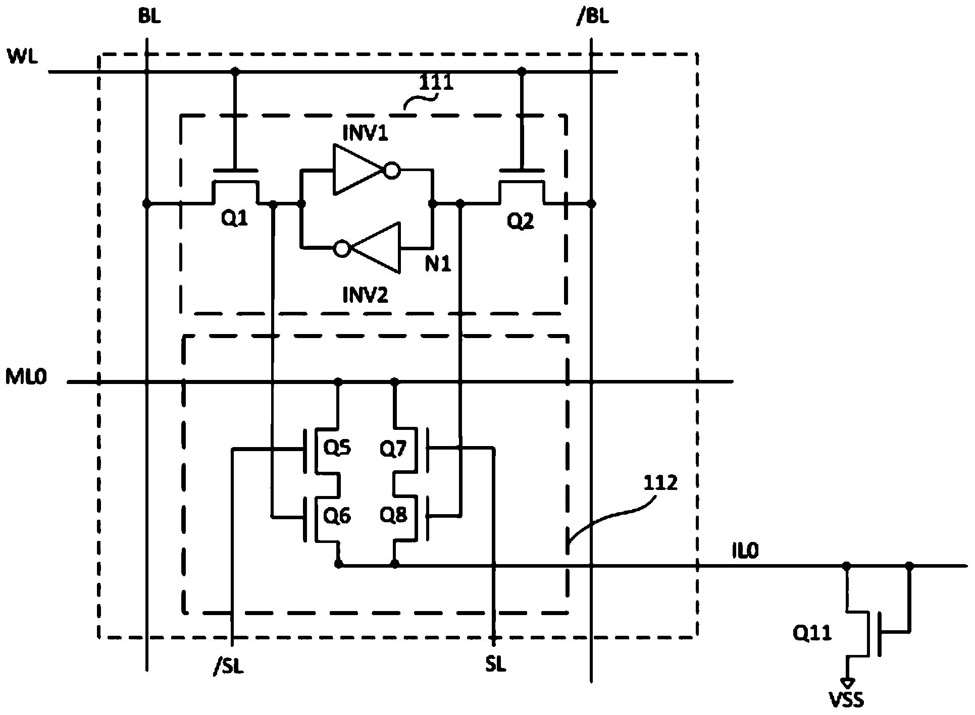 Content addressable memory and similarity matching method