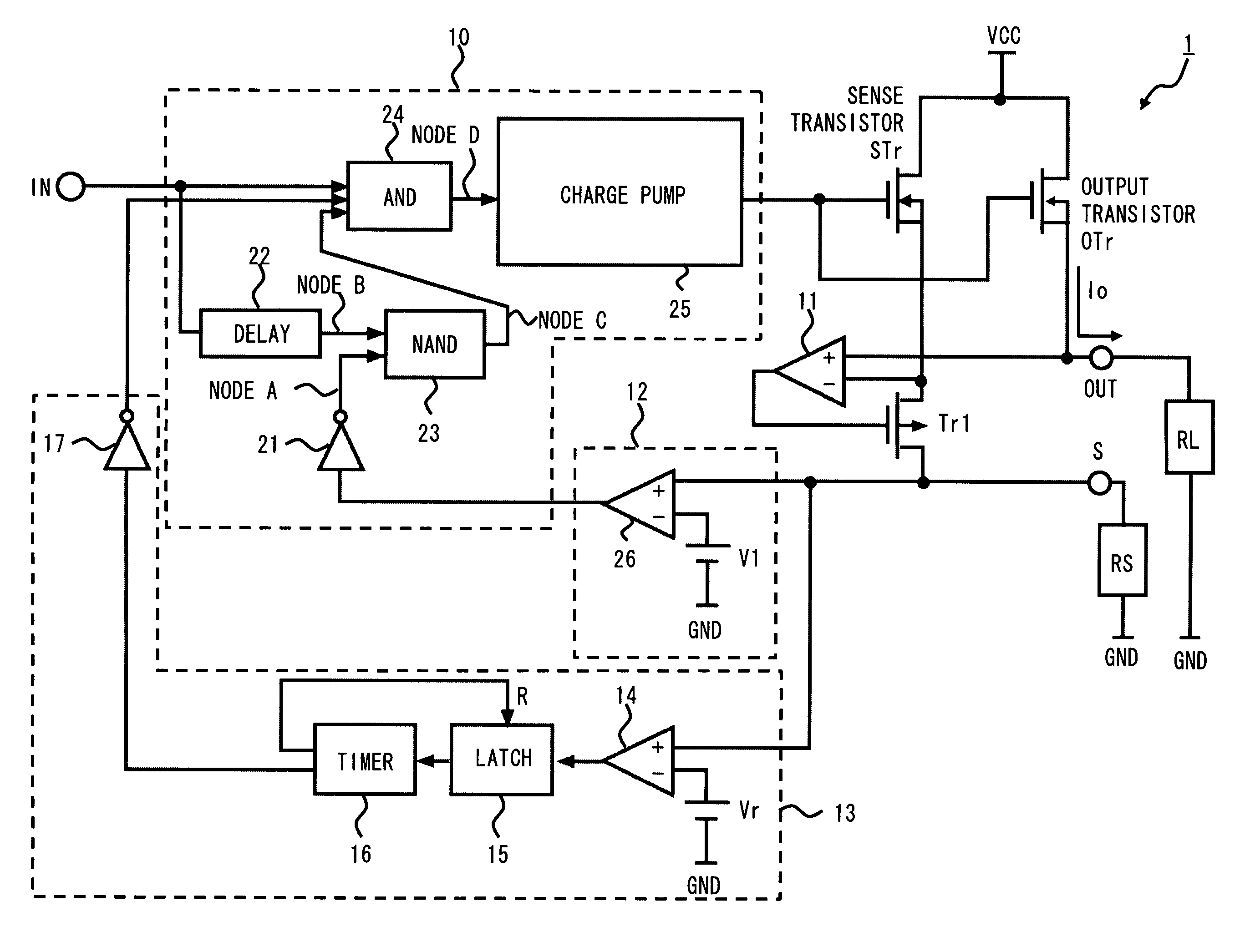 Power switching circuit