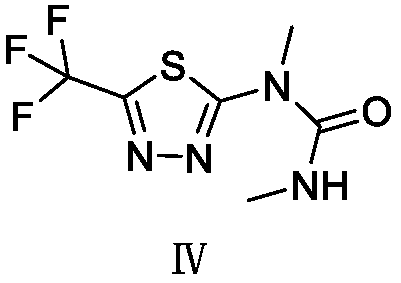 Preparation method of thiazafluron original medicine