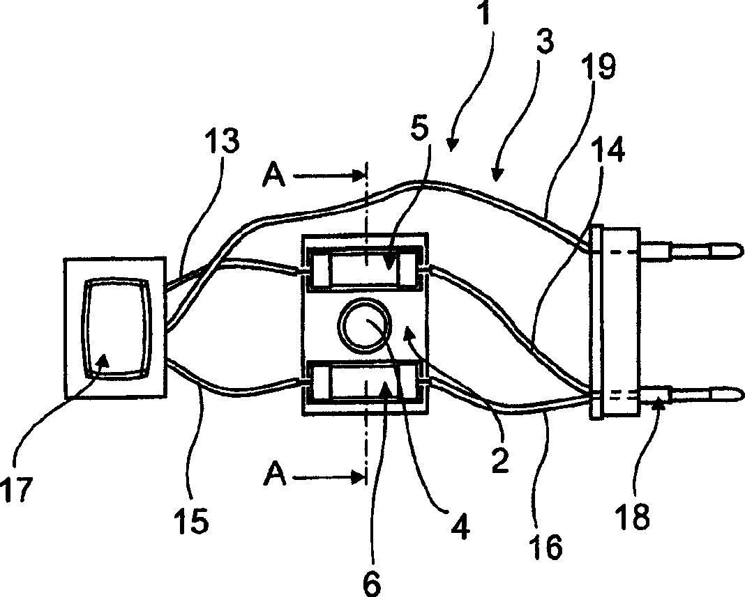 Vaporizing device for volatile substance especially for insecticidal agent and/or flavoring agent